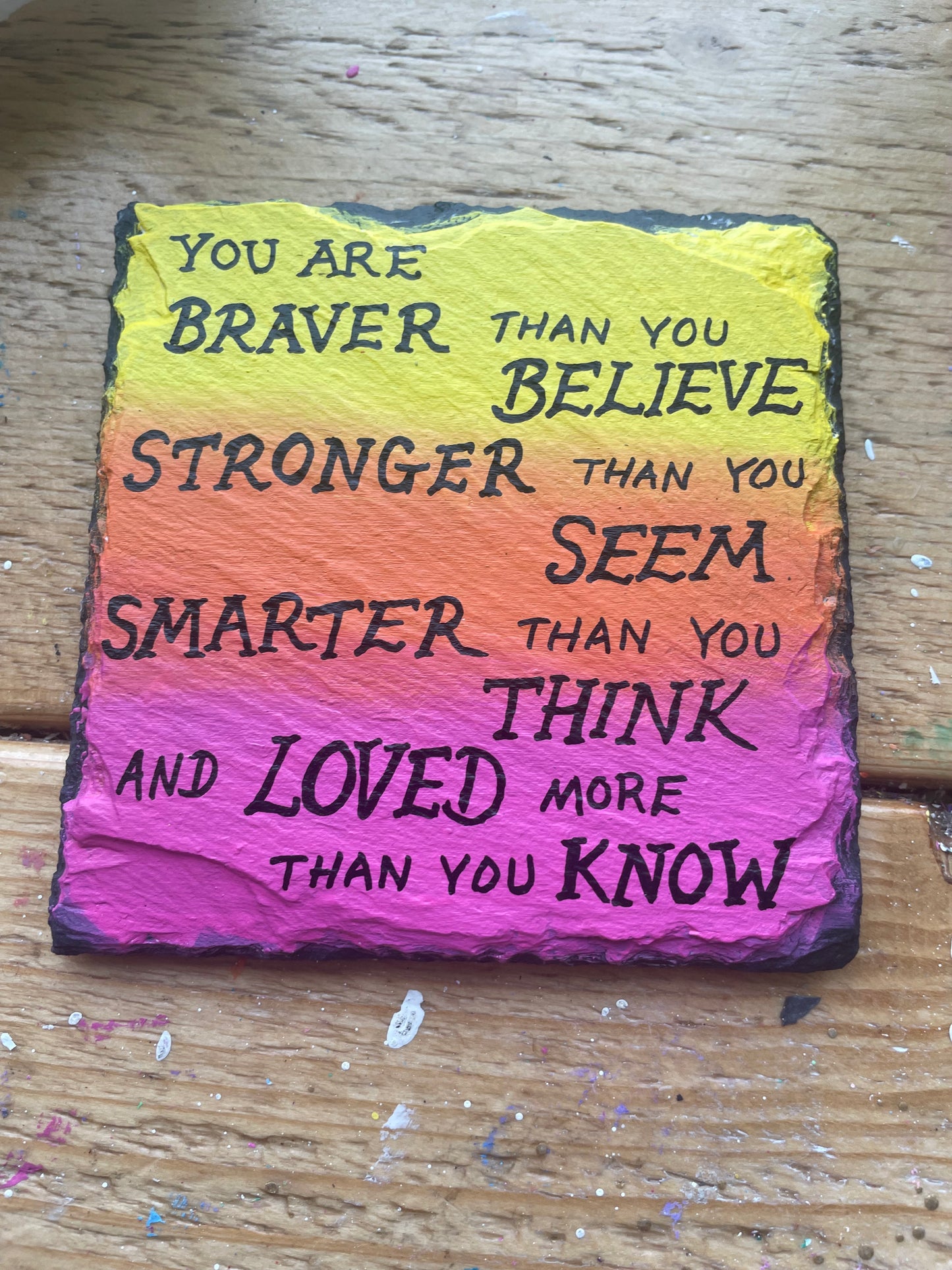 coaster: you are braver...