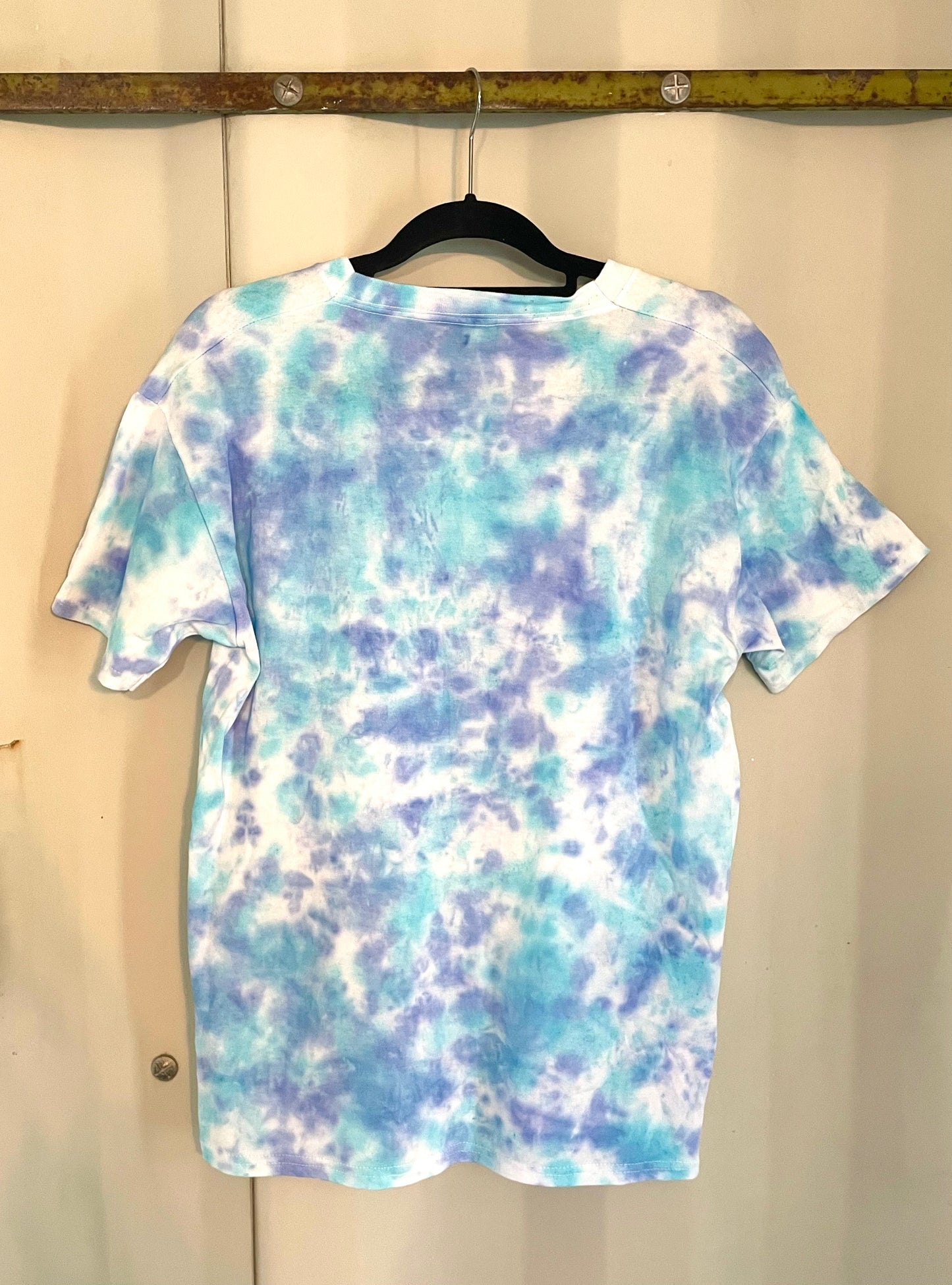 Hand-dyed t-shirt OCEAN POTION