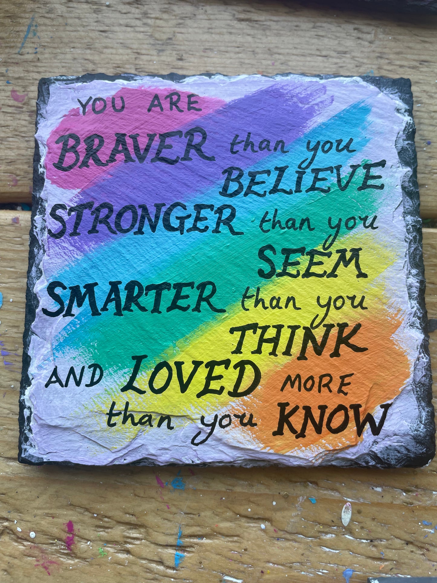 coaster: you are braver...