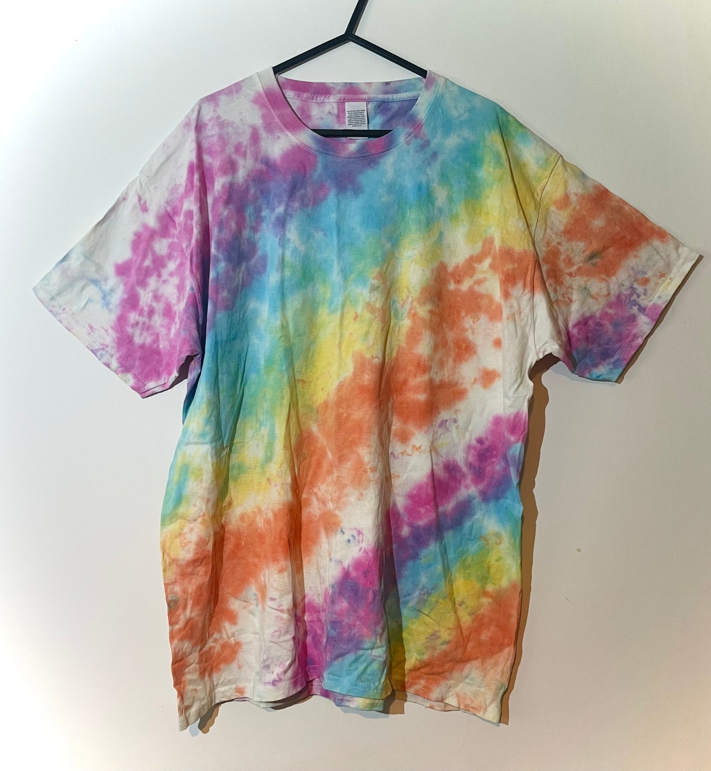 Hand-dyed t-shirt RAINBOW SEASON
