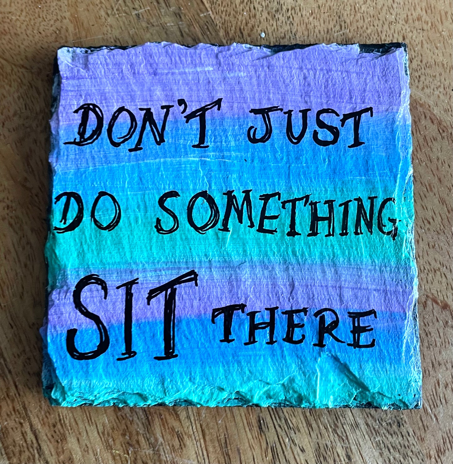 coaster: don't just do something sit there