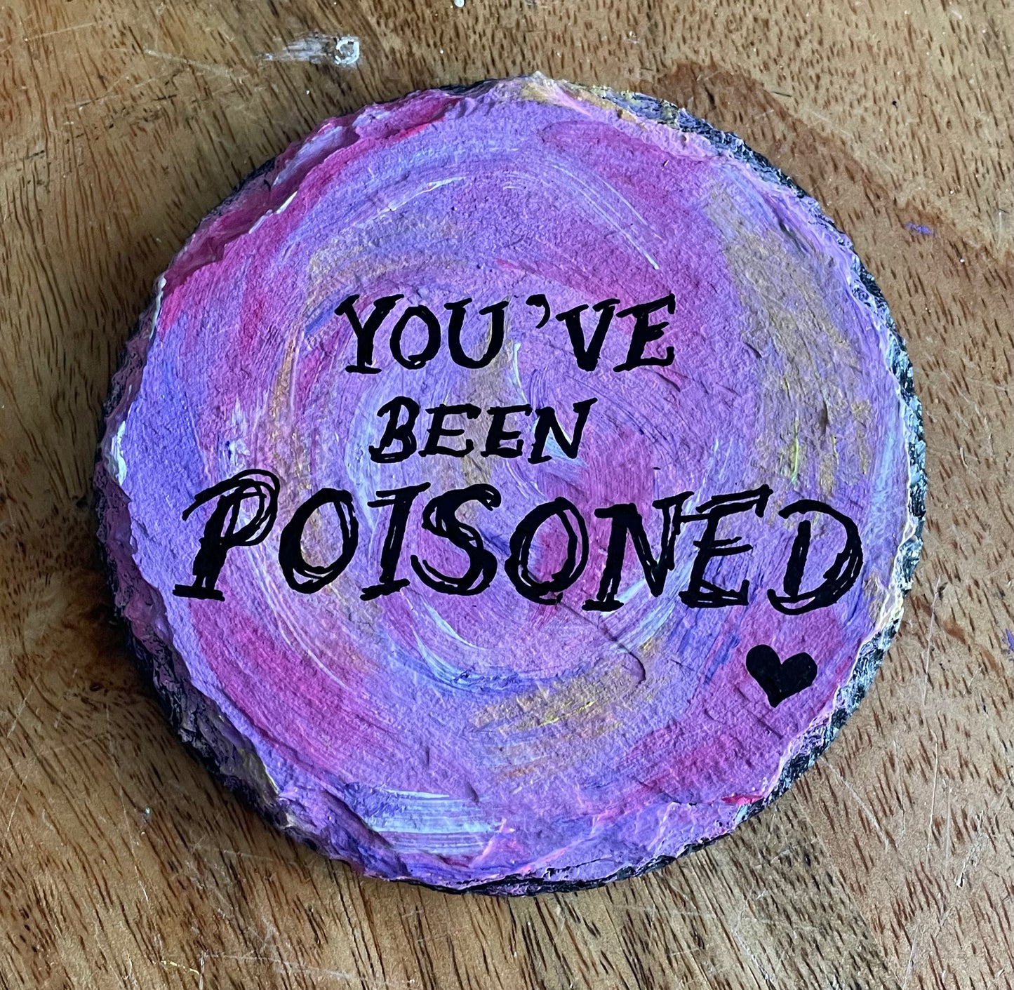 coaster: you've been poisoned