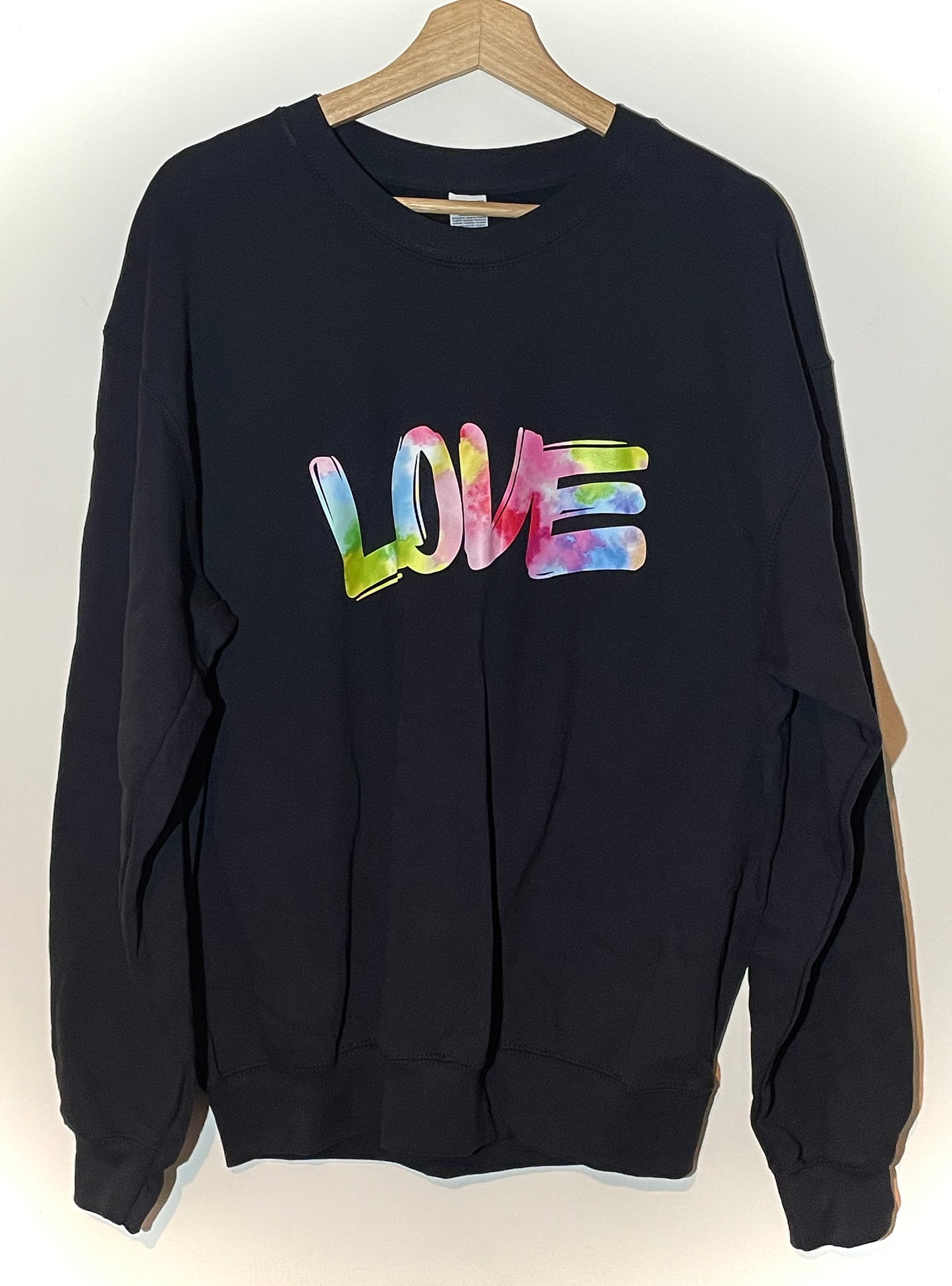 LOVE vinyl print top