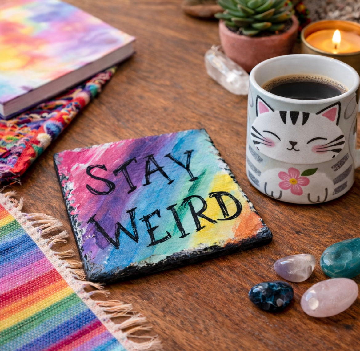 coaster: stay weird