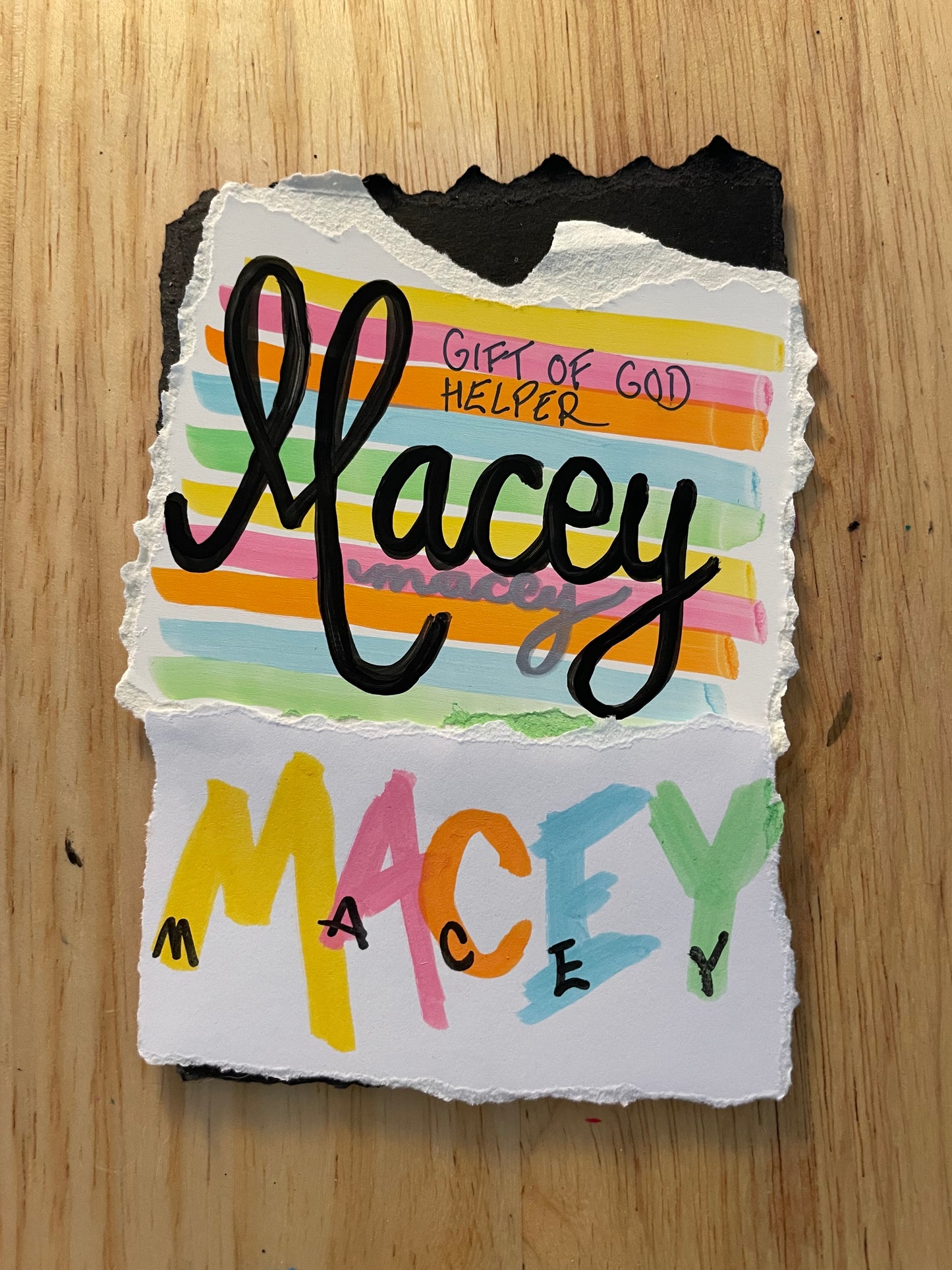 Your name: Macey